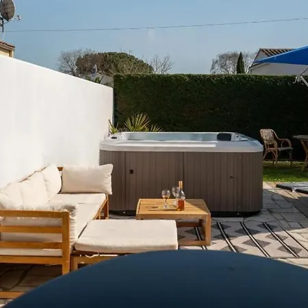 度假居 Oleronaise Avec Jardin Jacuzzi Et Barbecue *